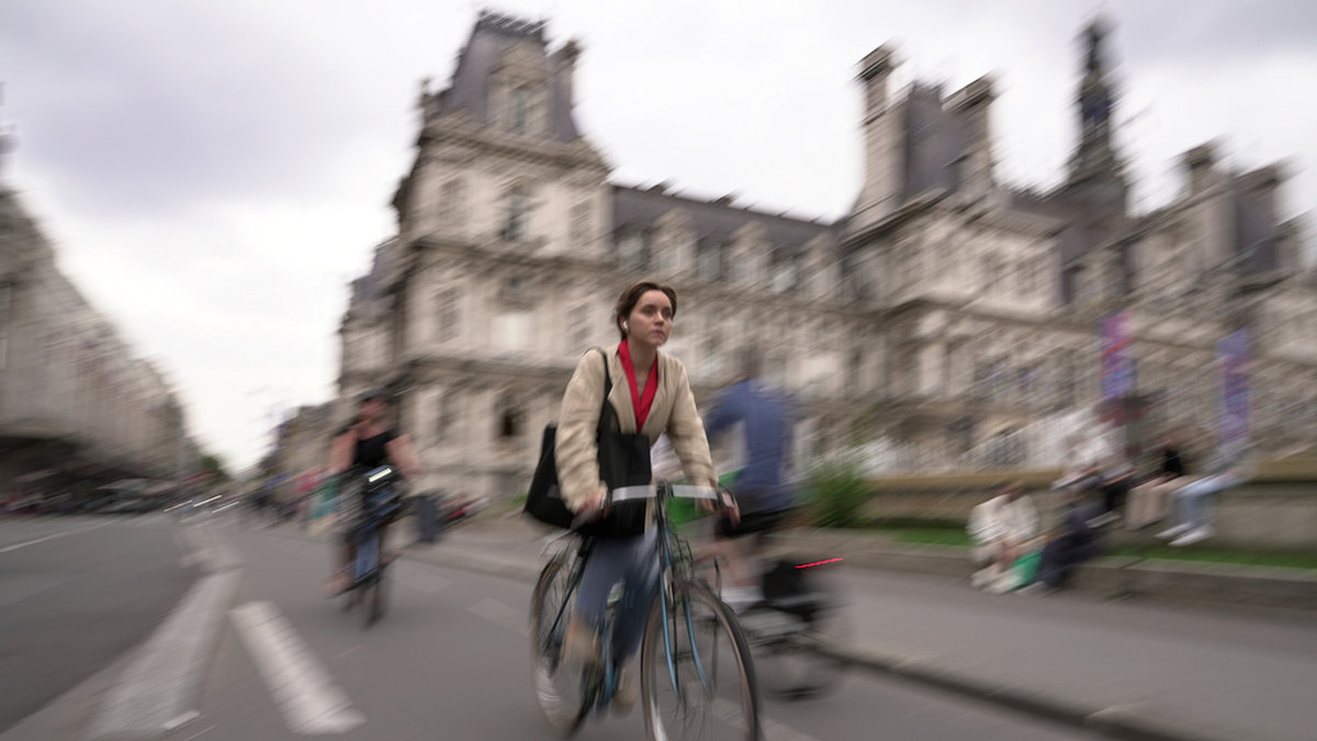 Cykeln är mer populärt fortskaffningsmedel än bilen i Paris. Arkivbild.