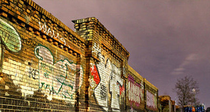 Singel, Berlin, alla hjärtans dag, Berlinmuren