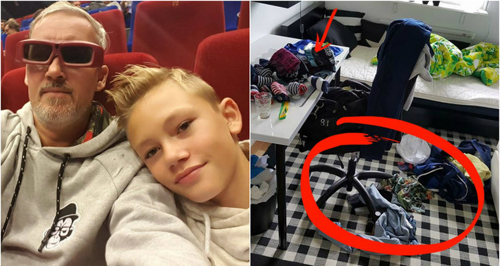Jesper Andersson, tonåring, Barn, Uppfostran, Debatt