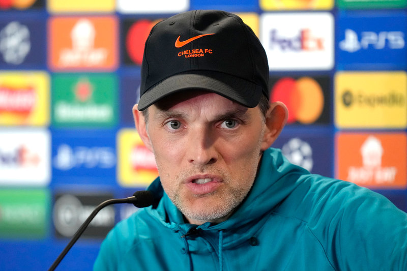 Chelseatränaren Thomas Tuchel medger att ingen vill spela i nummer 9 i Chelsea. Arkivbild.