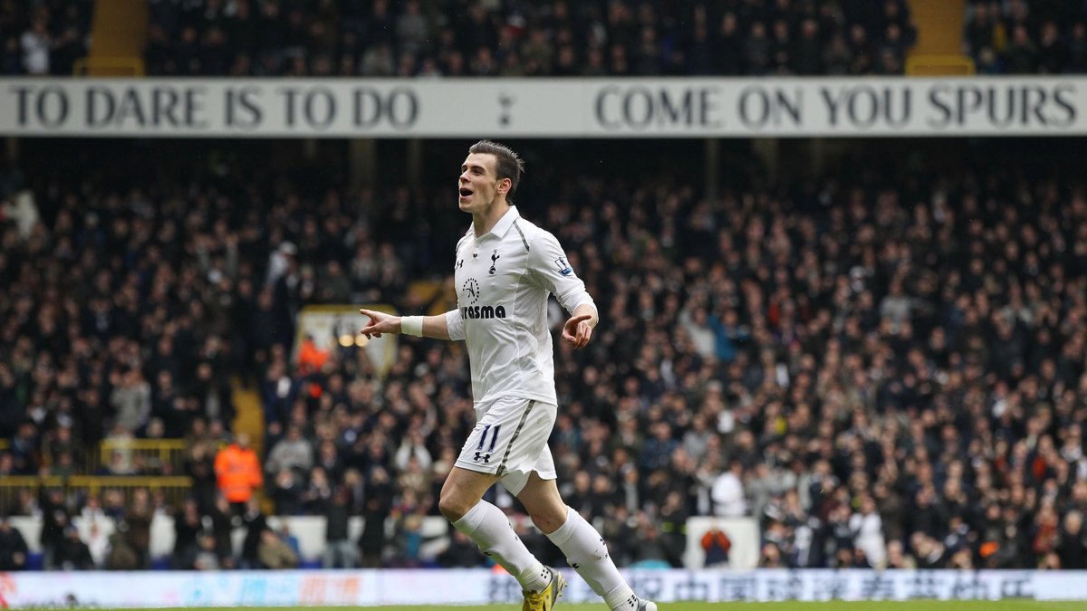 Gareth Bale satte två mål i matchen mot Newcastle.