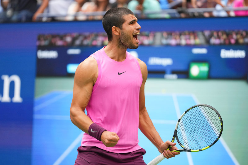 Carlos Alcaraz är klar för final i US Open.