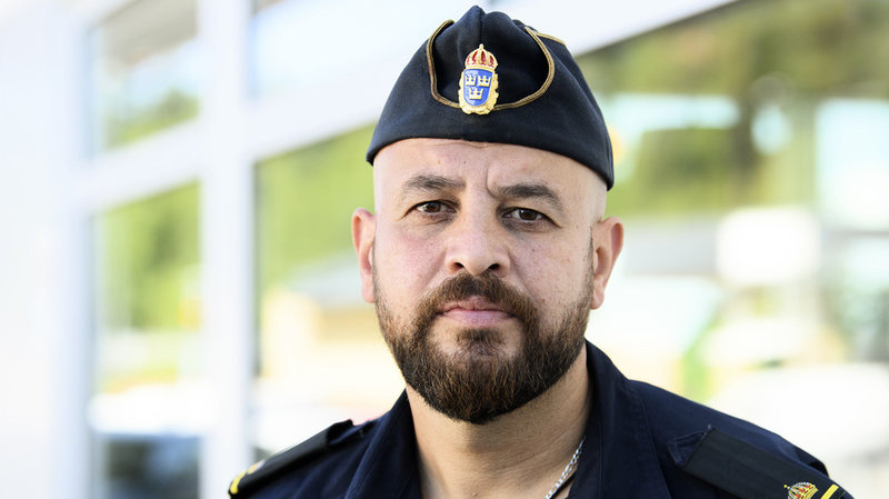 Martin Lazar, kommunpolis i Botkyrka kommun. Arkivbild.