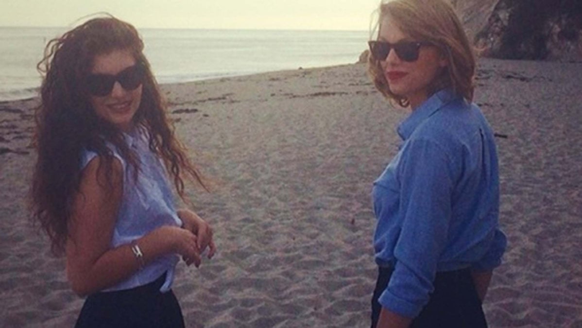 Lorde och Taylor Swift har blivit nära vänner. 
