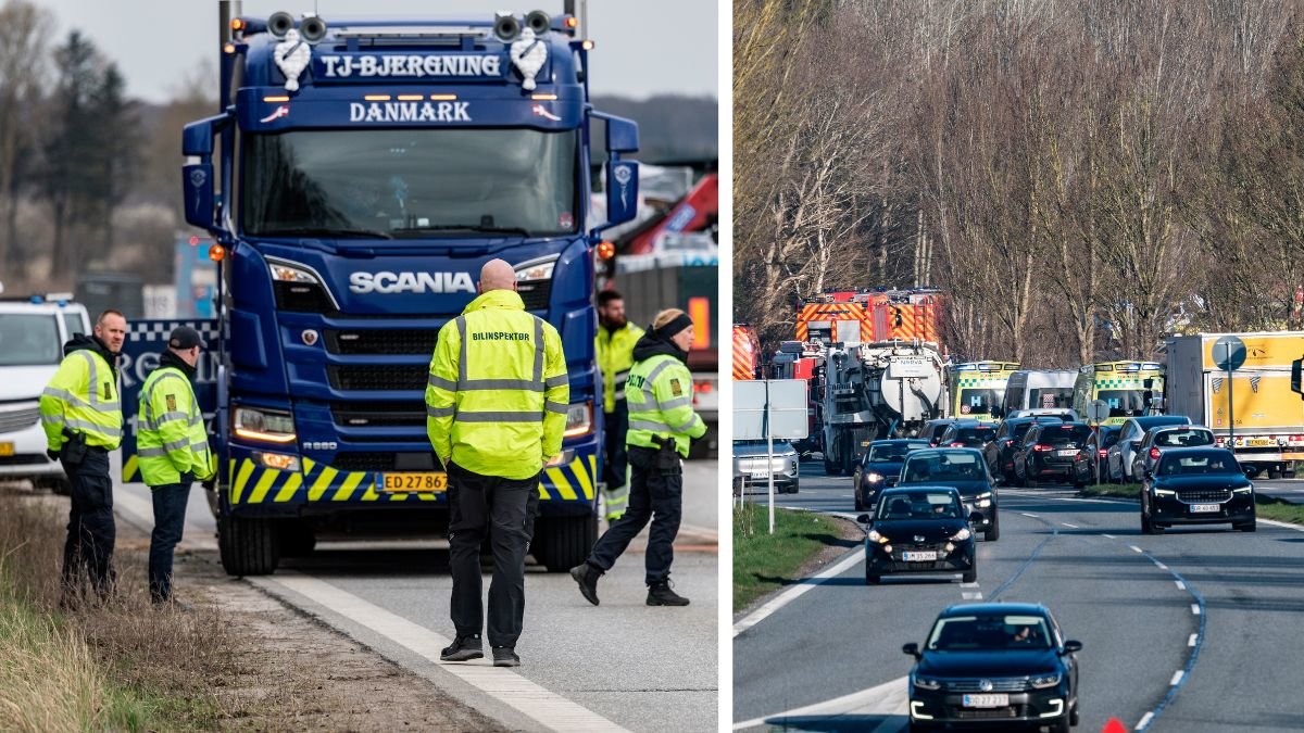 Tågolycka i Danmark – flera skadade