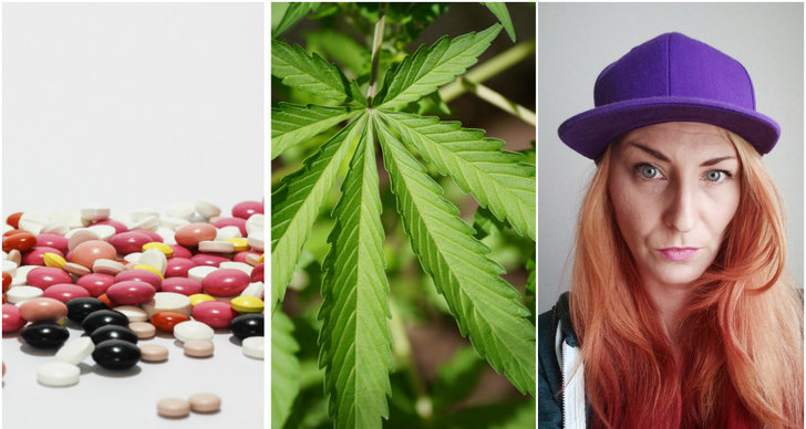Nelly Mathilda Fredlund, Debatt, Cannabis, Droger
