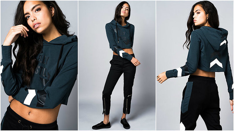 Hoodie i grönt Hoodie i grönt