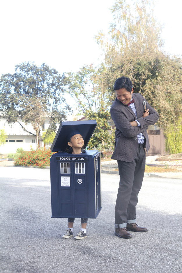 Varje Doctor Who-fans drömsidekick är en levande Tardis. Varje Doctor Who-fans drömsidekick är en levande Tardis.