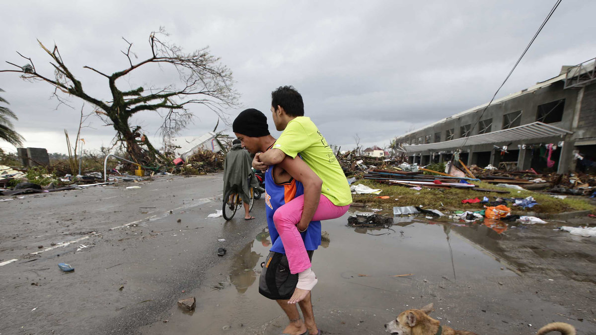 Tyfonen tros vara den största naturkatastrofen i Filippinerna i modern tid.