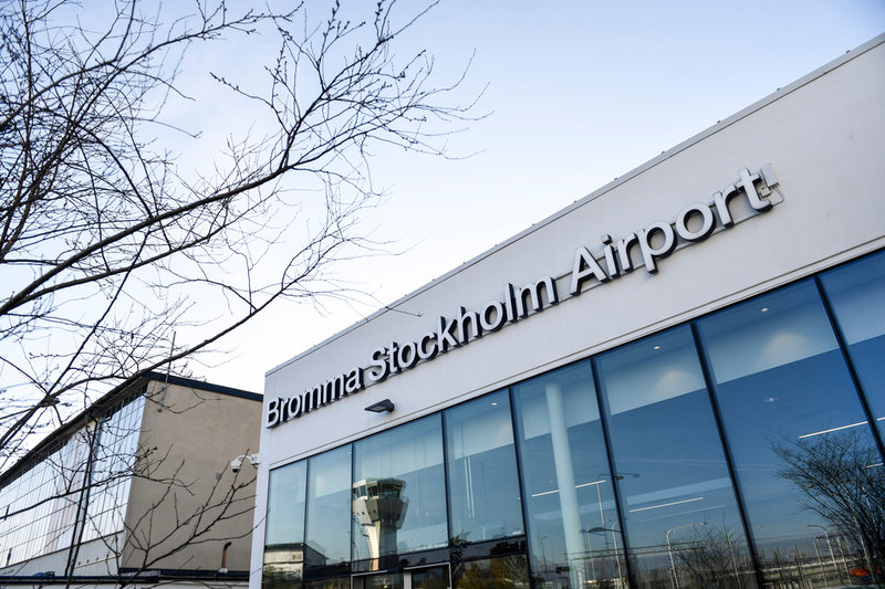 Bromma ska först bli ett fossilfritt flygshowroom och sedan stängas 2035 föreslås i Arlandautredningen. Arkivbild.
