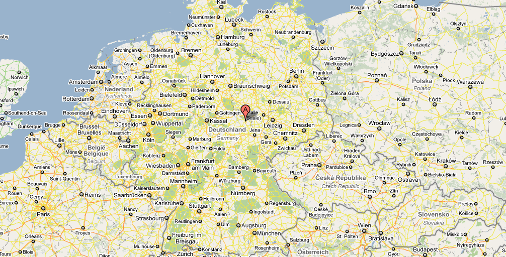Attacken inträffade i Oldisleben, i centrala Tyskland. 