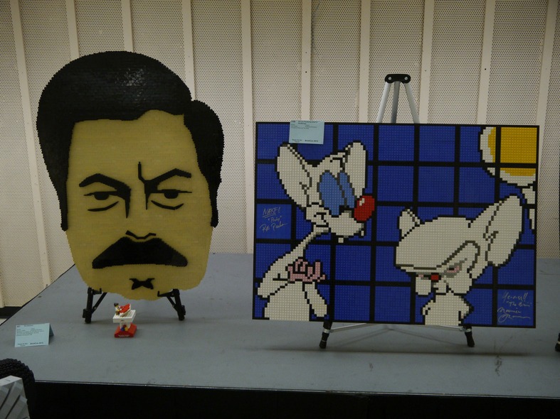 Ron Swanson och "Pinky and the brain". Ron Swanson och "Pinky and the brain".