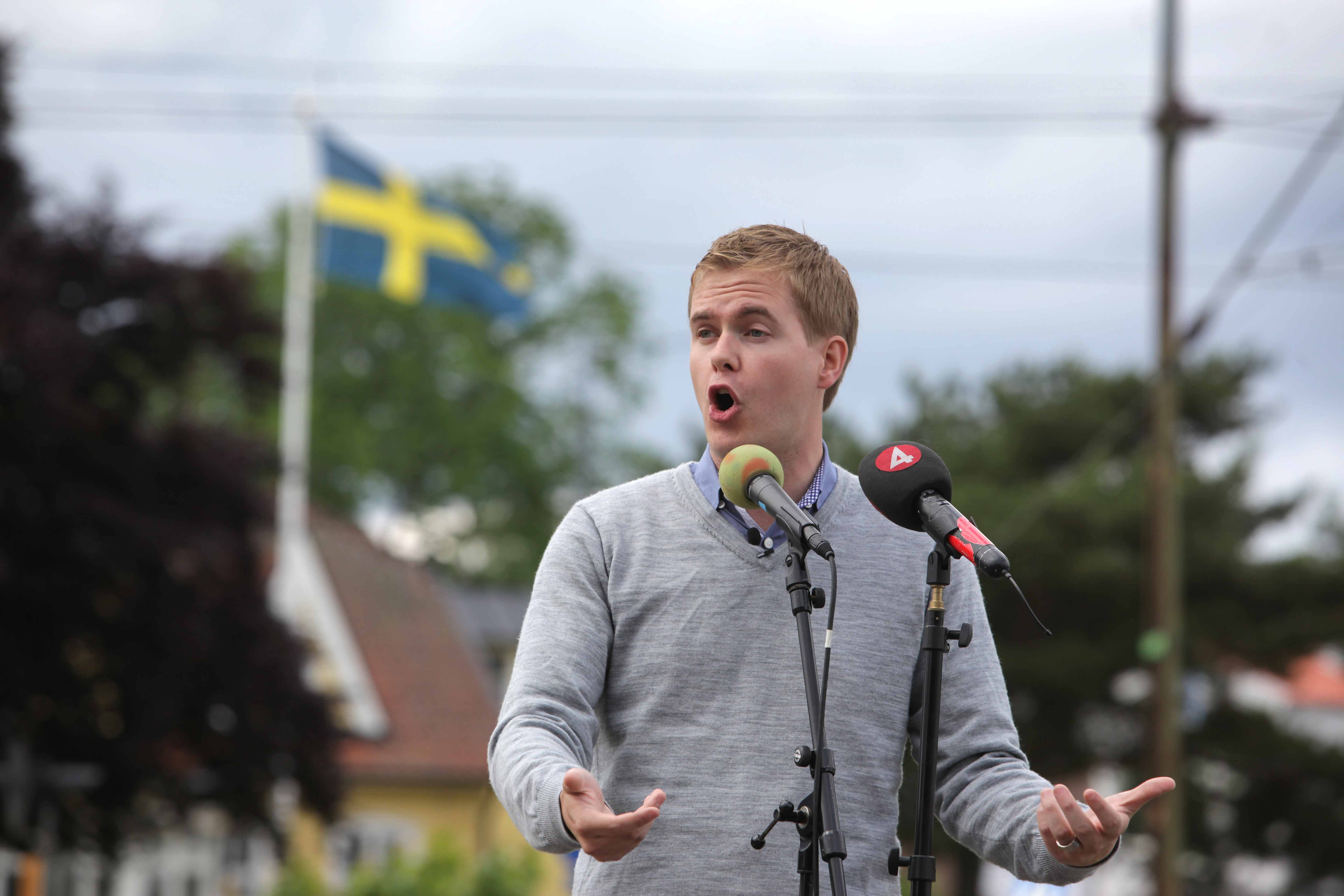 7. Gustav Fridolin (MP), språkrör Miljöpartiet. Betyg: 4,1.