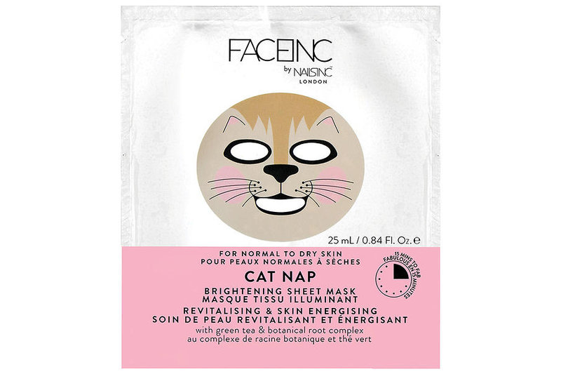 Cat nap sheet mask