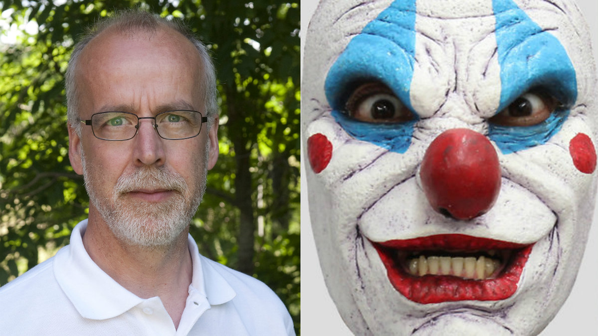 Janne Näsström skriver om clownhysterin.