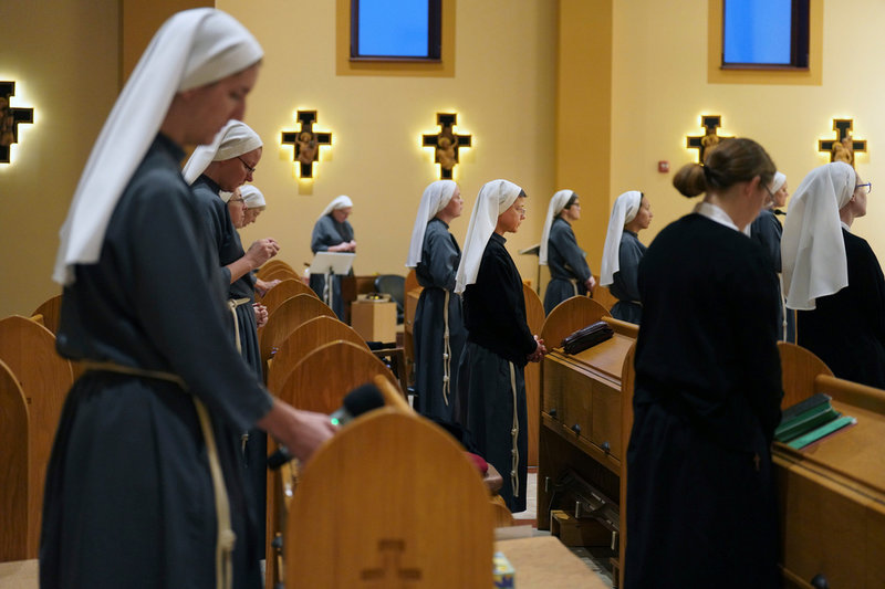 Franciskanerorden är en av de religiösa ordnar som kommer att lyda under syster Simona Brambilla. Här franciskansystrarna i Ohio, USA.