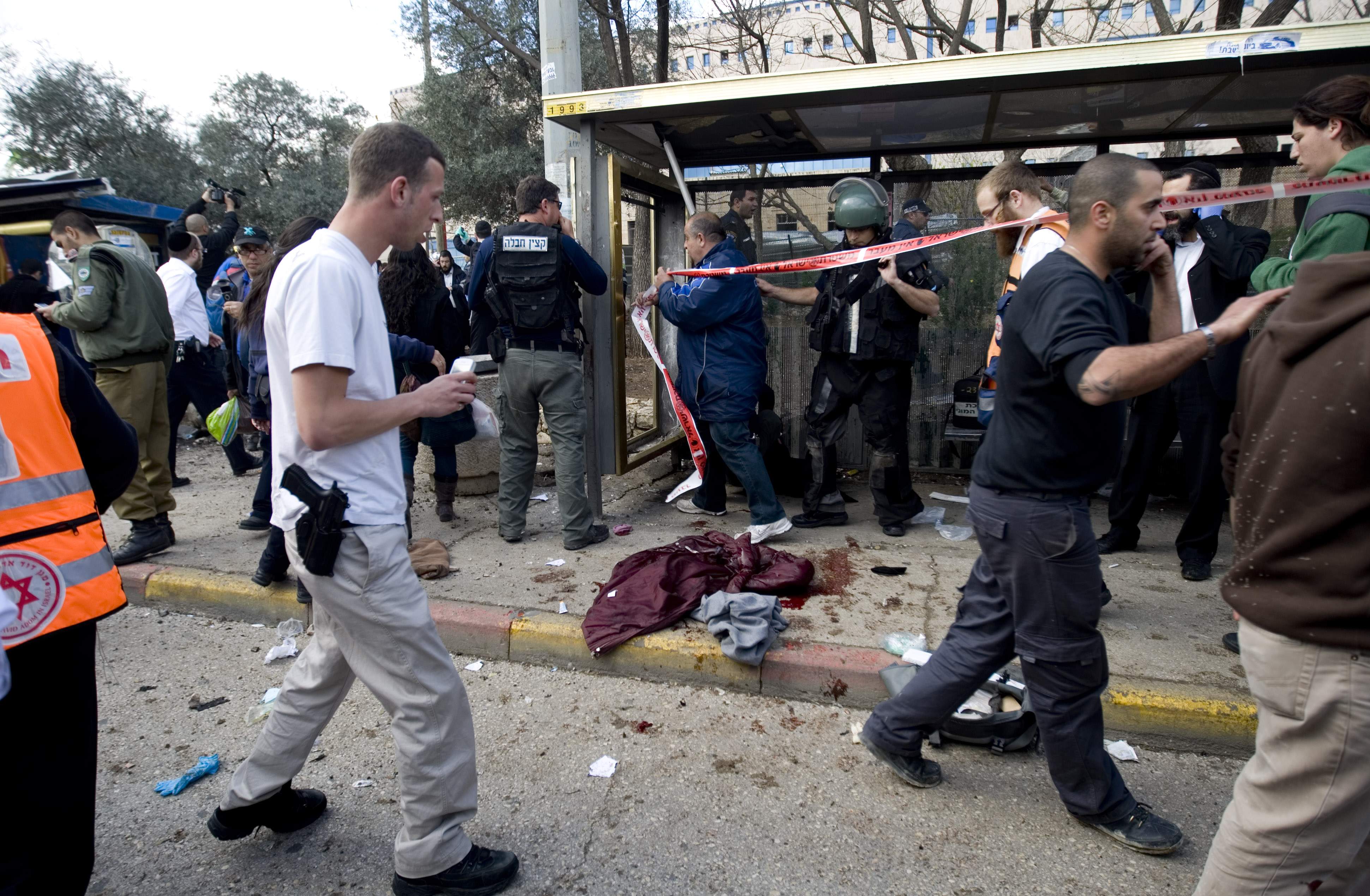 Jerusalem, Terror, Självmordsbombare