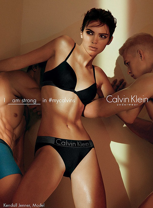 Kendall Jenner i den sprillans nya Calvin Klein-kampanjen. Kendall Jenner i den sprillans nya Calvin Klein-kampanjen.