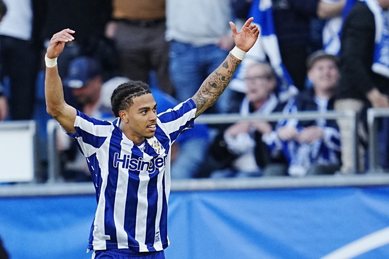 Sebastian Clemmensen gav IFK Göteborg ledningen hemma mot Mjällby.