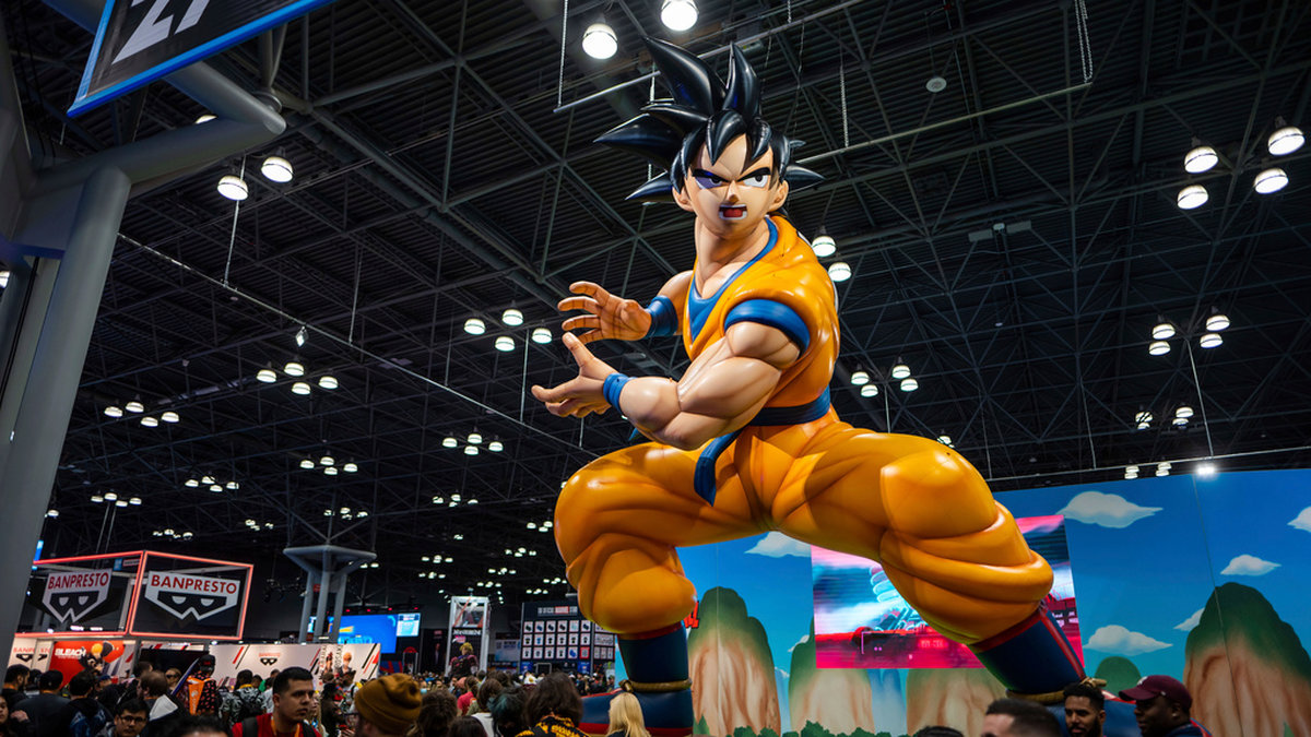 'Dragon ball Z', här personifierat genom hjälten Son Goku, blev en av många fortsättningar på Akira Toriyamas ursprungliga serie. Arkivbild.