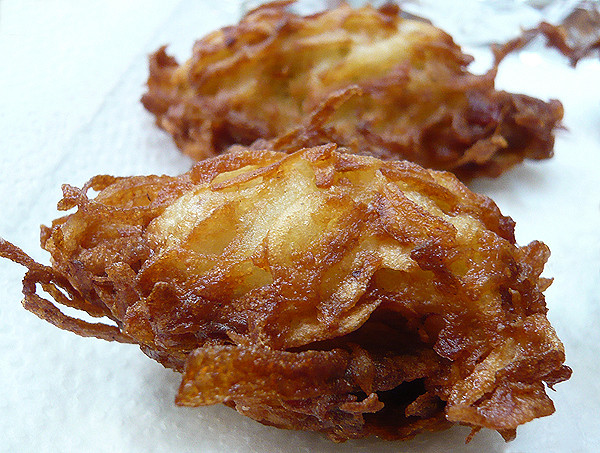 Potatis- och baconplättar. Potatis- och baconplättar.