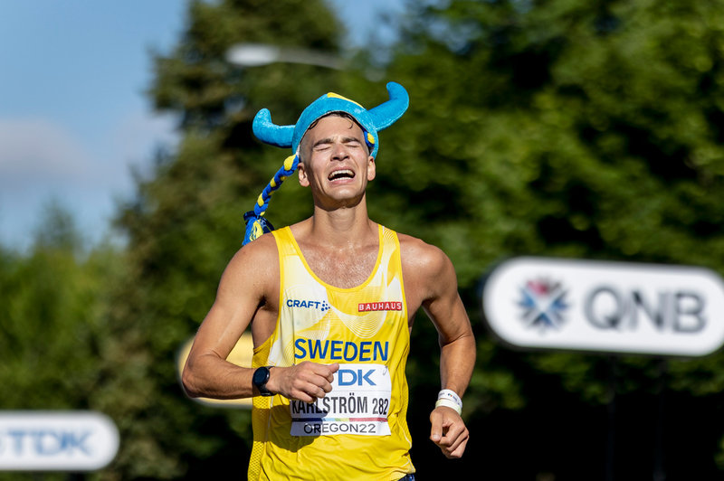 Perseus Karlström tog två brons på VM. Arkivbild.