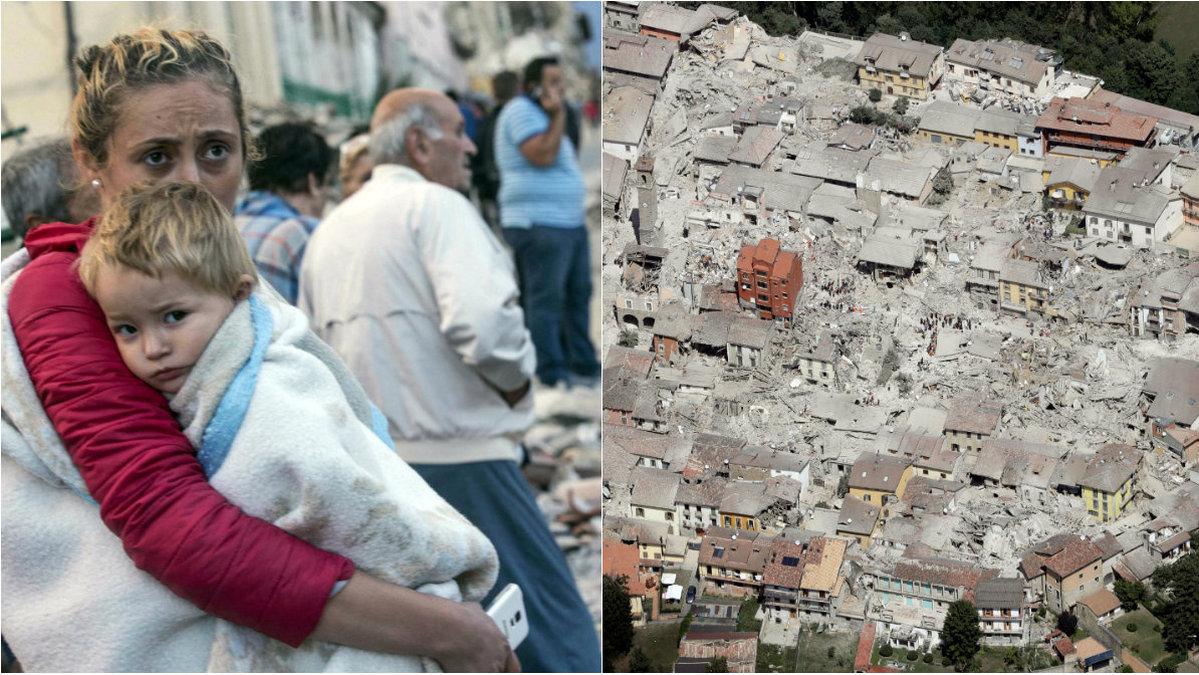 Onsdagen 24 augusti drabbades centrala Italien av en jordbävning.