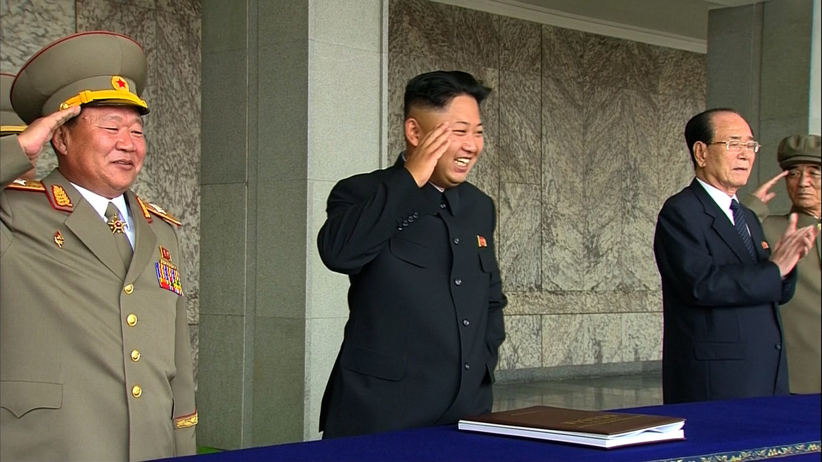 Har Kim Jong Un roligt eller är det Howard som skrattar?