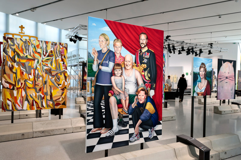 'Jeg kaller det kunst' är en av två öppningsutställningar på Nasjonalmuseet. Utställningen samlar verk av 150 norska samtidskonstnärer.