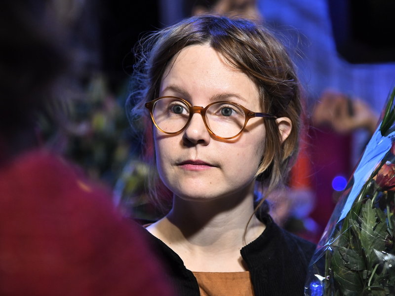 Emma Adbåge är nominerad för sin bilderbok 'Naturen'. Arkivbild.