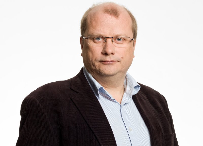 Olle Sylvén, fondinformatör på Pensionsmyndigheten. Foto: Pressbild