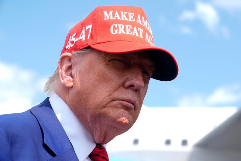 President Donald Trump. Arkivbild.