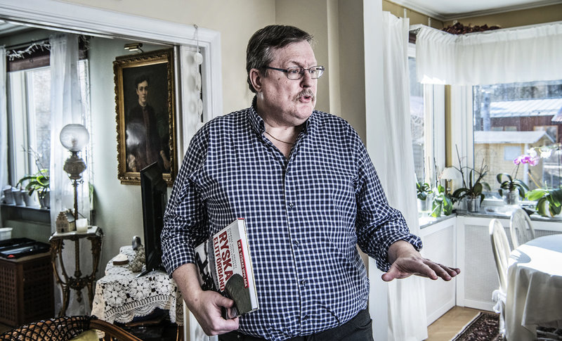 Joakim von Braun, expert på it-säkerhet och specialiserad på rysk underrättelseverksamhet. Arkivbild
