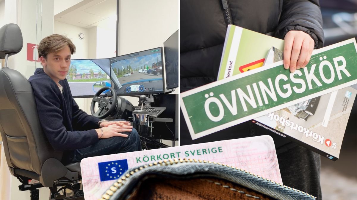 Jag tar körkort utan att köra bil – allt om experimentet