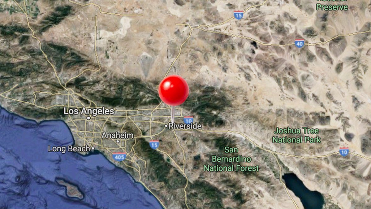 Det har skett en jordbävning utanför Los Angeles i USA.
