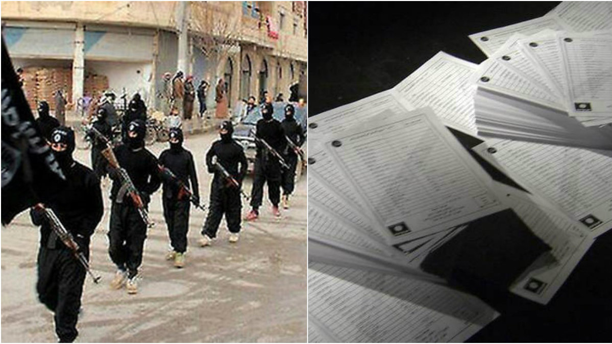Mängder av IS-medlemmar avslöjade i dokument.