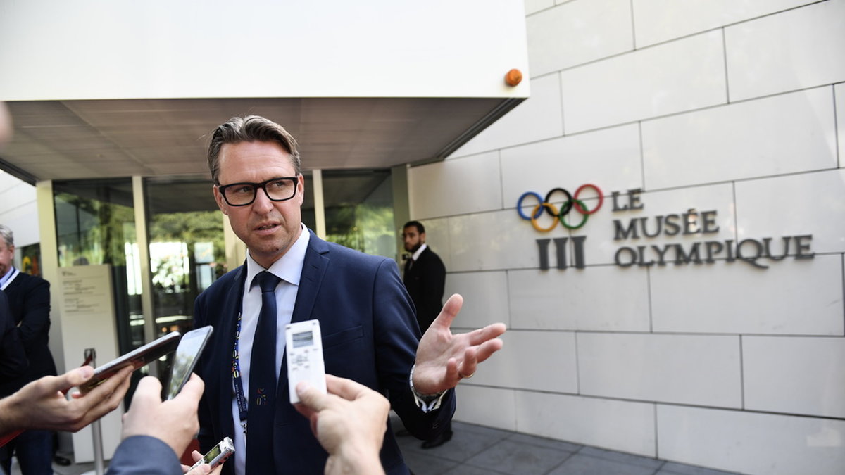 Mats Årjes lämnar sitt uppdrag som ordförande i Sveriges olympiska kommitté. Arkivbild.