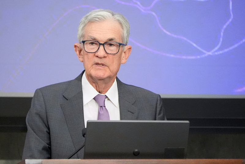 Fed-chefen Jerome Powell. Arkivbild.