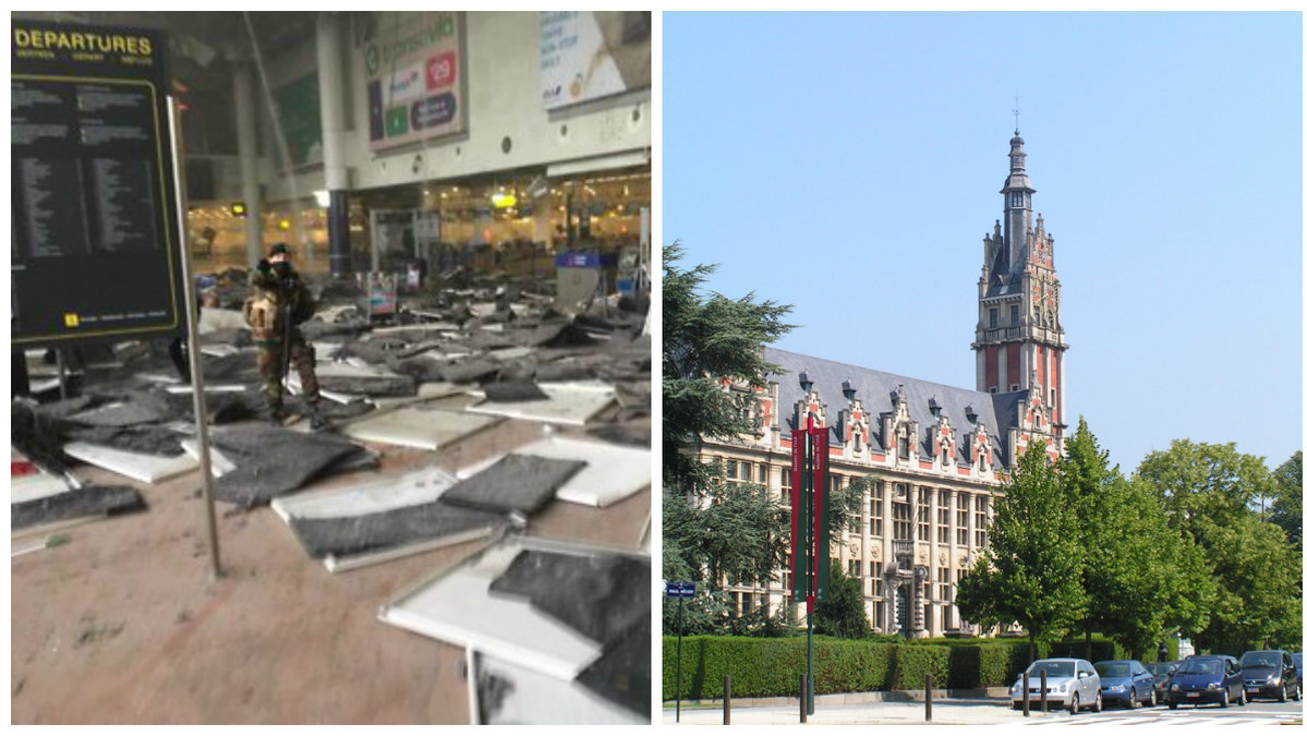 Ett universitet i Bryssel har evakuerats enligt belgisk media.