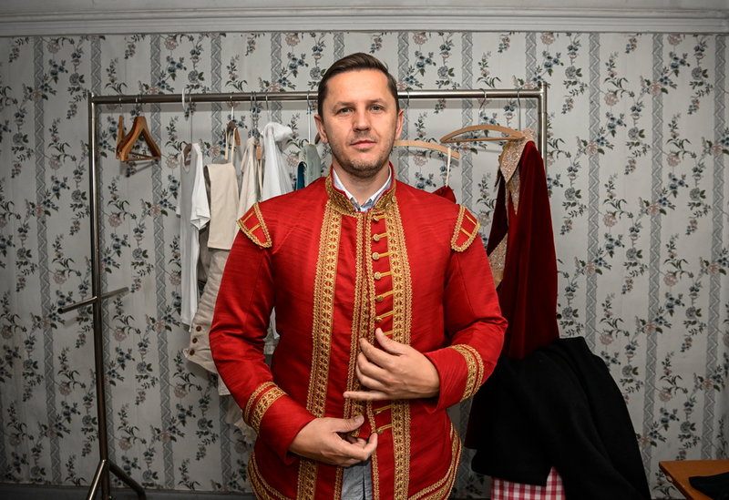 Jurij Mynenko är i Sverige för första gången.