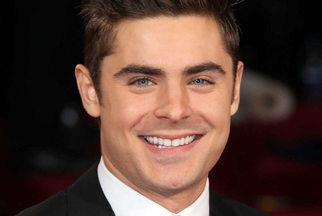 Även Zac Efron fanns med på listan. Även Zac Efron fanns med på listan.