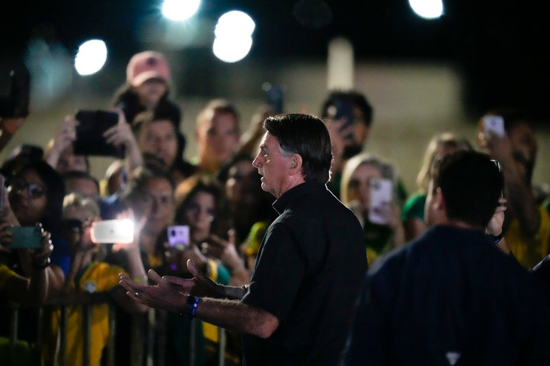 Brasiliens president Jair Bolsonaro siktar mot en andra mandatperiod.