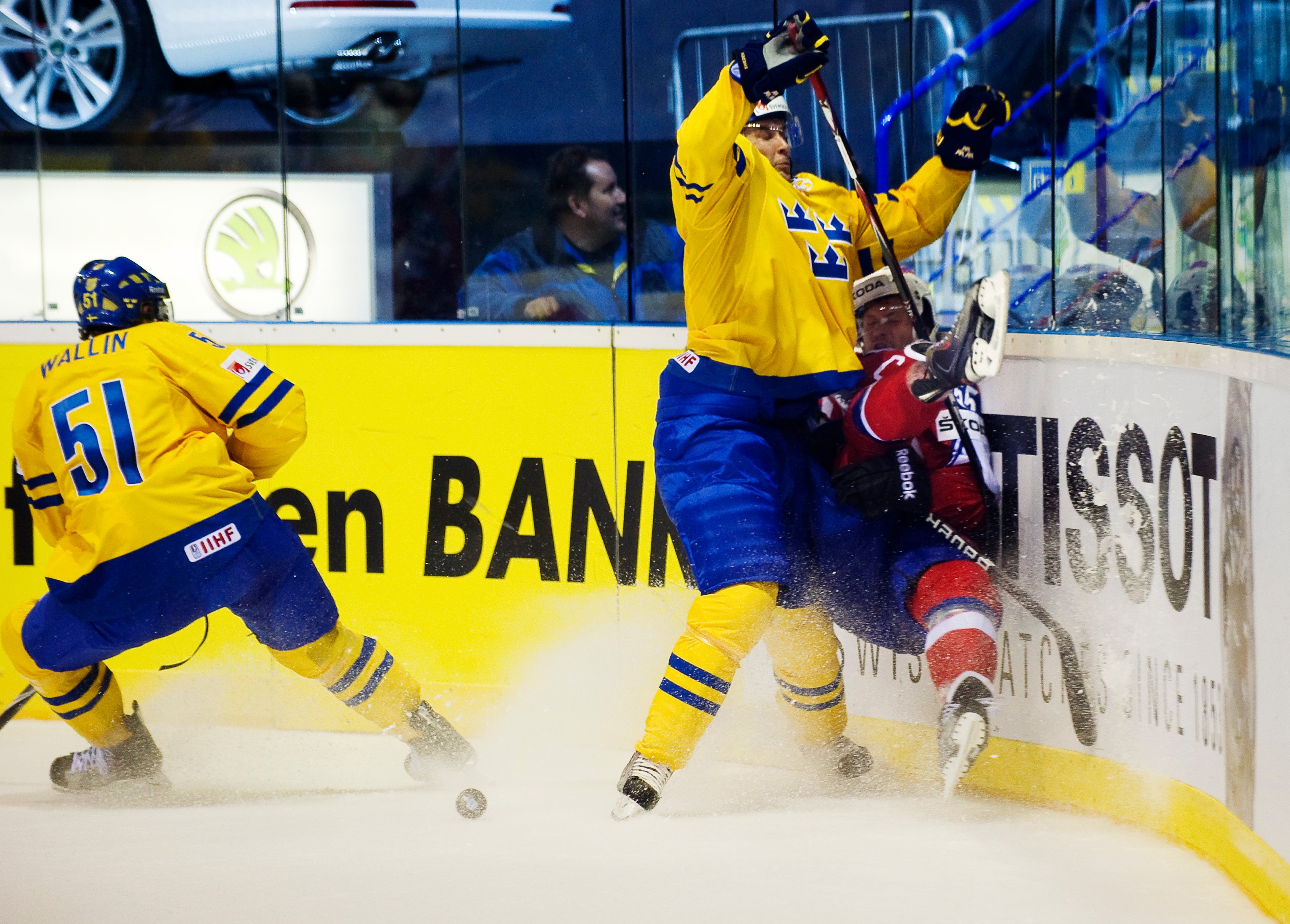 VM, ishockey, Tre Kronor, Sverige, Norge, Premiär
