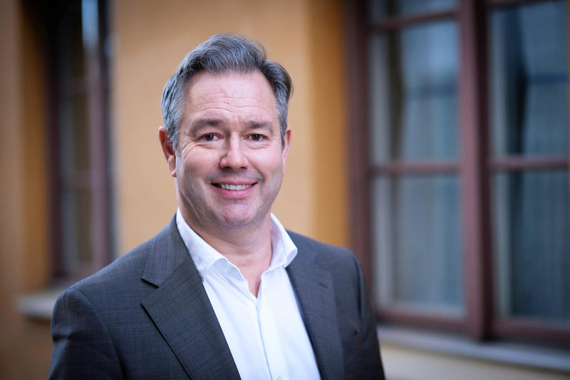 Johan Barkfeldt, finanschef för Svenska kyrkan på nationell nivå. Pressbild.