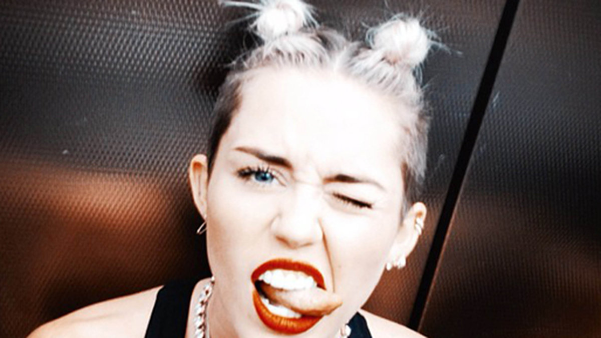 Riktiga Miley Cyrus. 