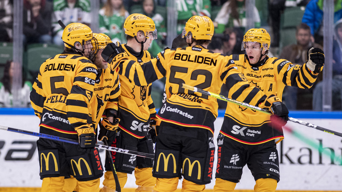 Växjö Lakers HC förlorade mot Skellefteå AIK
