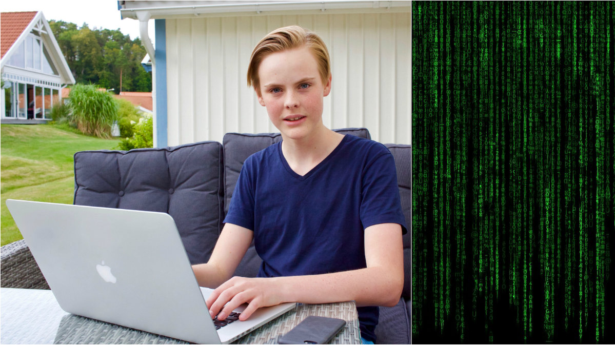Hugo Falk är 13 år gammal, och väl belevad inom tech-sfären.