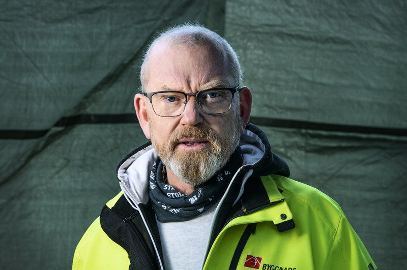 Byggnads ordförande Johan Lindholm. Arkivbild.