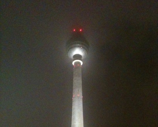 Never underestimate the power of the Berlin TV-tower. Det rimmar.