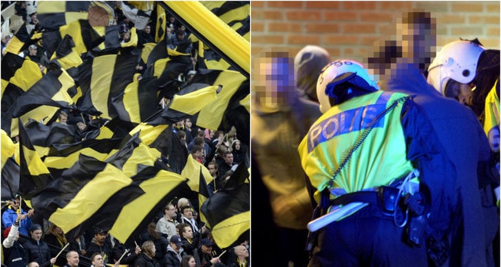 Fotboll, huliganer, AIK, Polisen